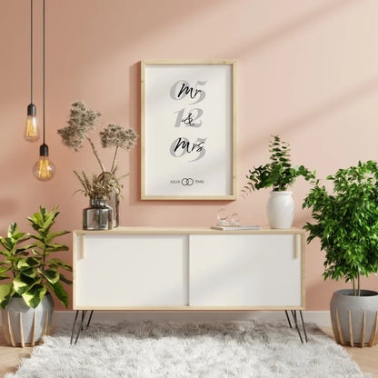 Premium-Druck auf 250g/m² Fotopapier im Rahmen