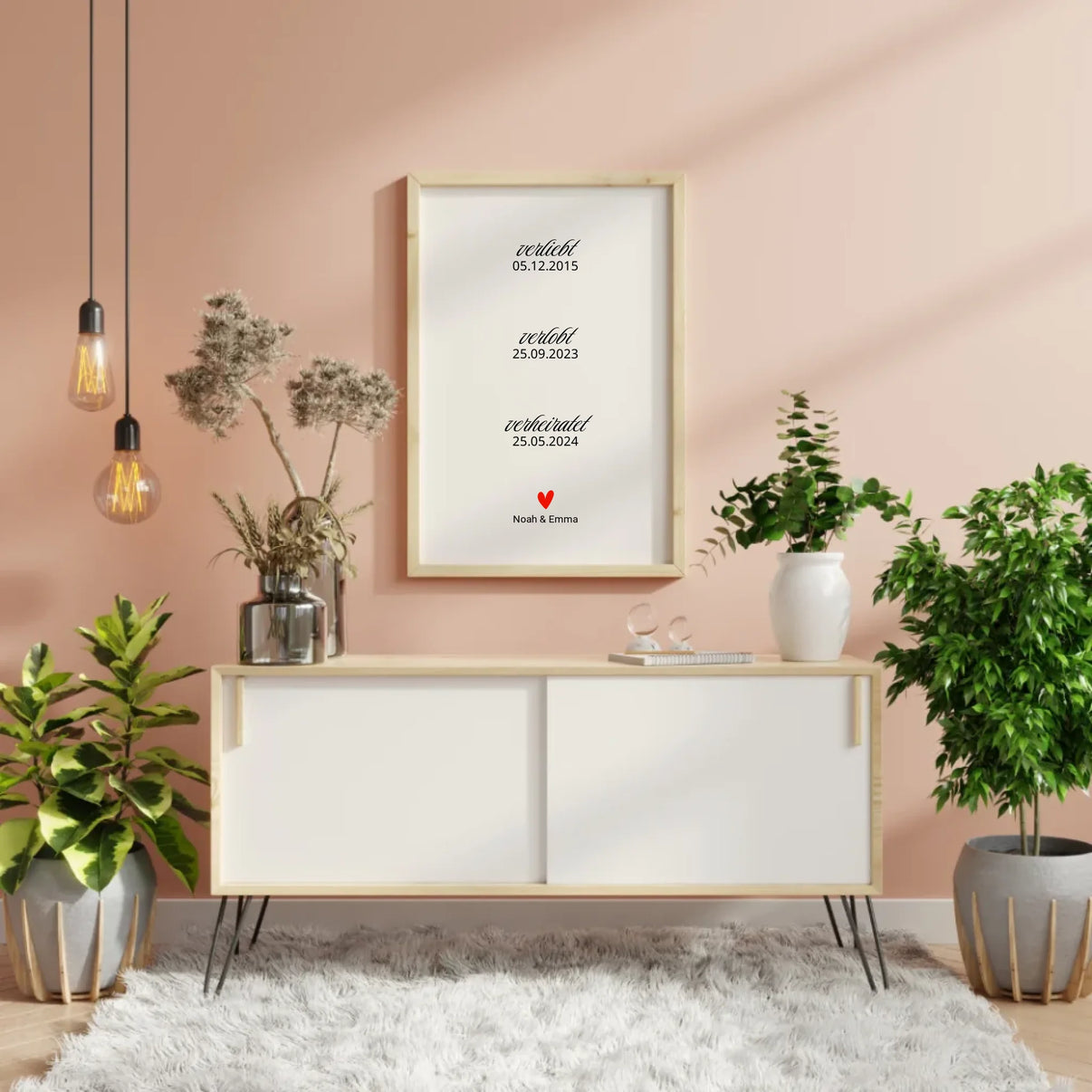 Poster-Detail: verliebt 05.12.2015 im eleganten Script