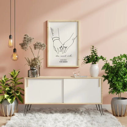 Stimmungsvoller Wandschmuck fürs gemeinsame Zuhause