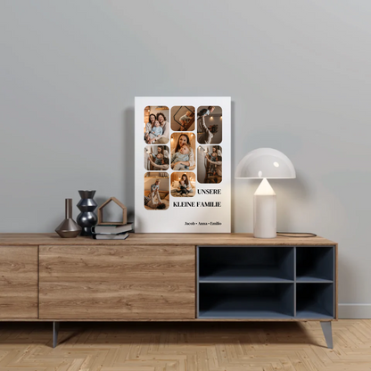 Personalisiertes Familienposter „Unsere kleine Familie“